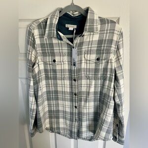 women’s Outerknown blanket shirt. NWT